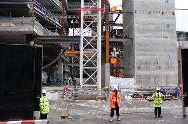 Edificio Shard aún sin terminar en Londres