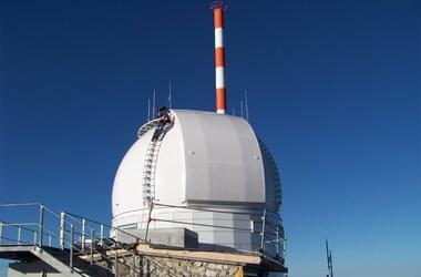 Una cúpula de observación de 8,5 m de diámetro sobre el Wendelstei